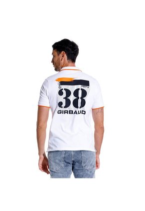 Marithe Francois Girbaud Polo Manga Corta Para Hombre Zip Zop Girbaud