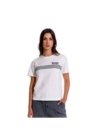 Marithe Francois Girbaud Camiseta Manga Corta Para Mujer Le Marithe Girbaud MARITHE FRANCOIS GIRBAUD