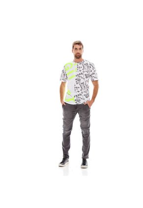 Marithe Francois Girbaud Camiseta Manga Corta Para Hombre Girbaud