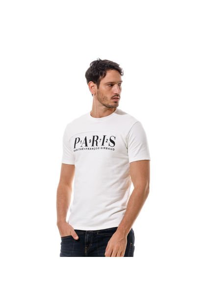 Marithe Francois Girbaud Camiseta Manga Corta Para Hombre Le-Monarque Girbaud