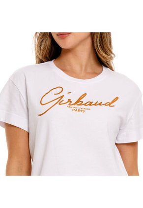 Marithe Francois Girbaud Camiseta Manga Corta Para Mujer Girbaud