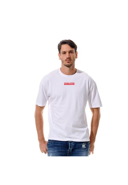 Marithe Francois Girbaud Camiseta Manga Corta Para Hombre Le-Monarque Girbaud