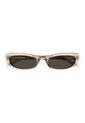 Gafas De Sol Saint Laurent SL557S Beige Mujer de Yves Saint Laurent