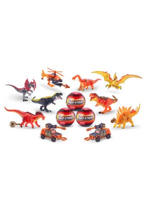 5 Surprise Dino Strike Volcano X3