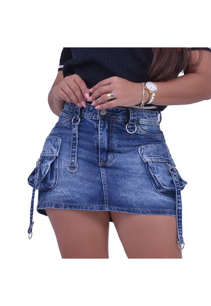 FALDA 701 MUJER 943 AZUL MEDIO Talla 12