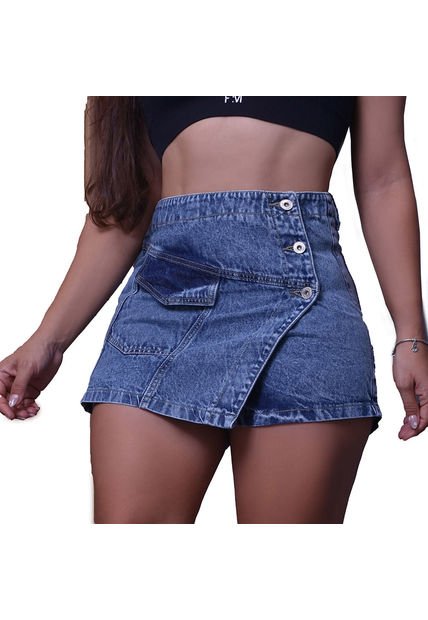 FALDA 701 MUJER 946 AZUL MEDIO Talla 14