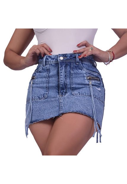 FALDA 701 MUJER 928 AZUL MEDIO Talla 8