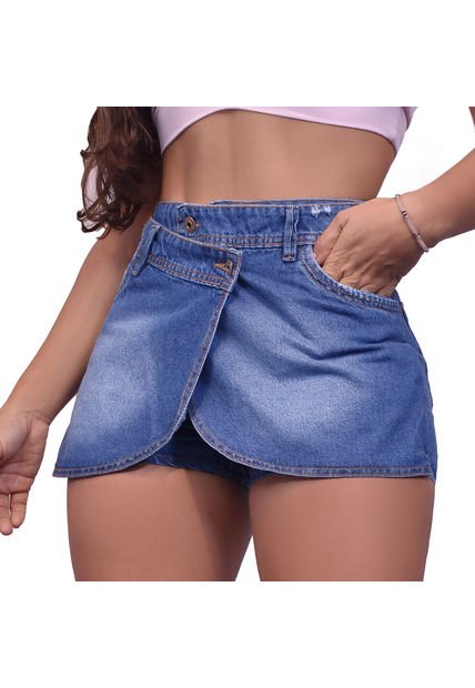 FALDA 701 MUJER 901 AZUL MEDIO Talla 6