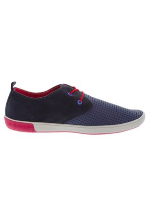 Zapato Casual 74° -Seventy 4 Degrees Azul-Rojo