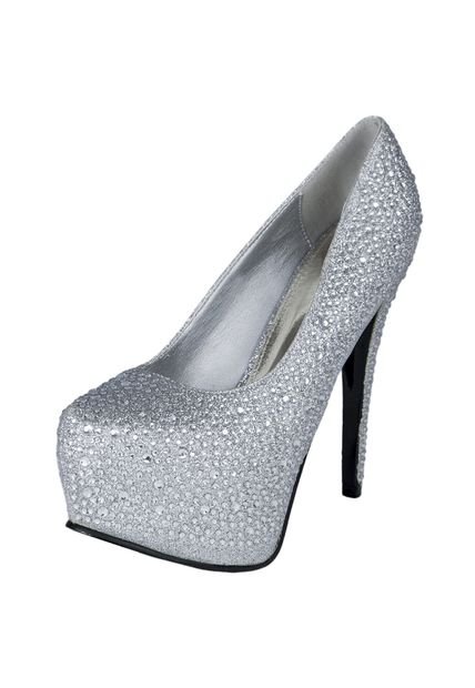 Zapatos 7Color Gris Plateado