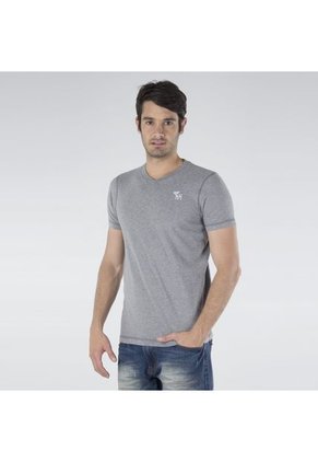 Camiseta Abercrombie & Fitch gris