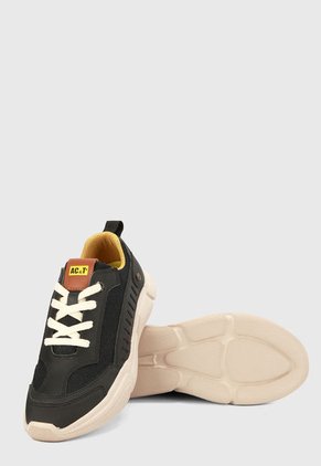 Tenis Lifestyle Negro-Café AC&T