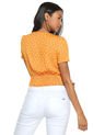Blusa Mostaza-Blanco Active de Active