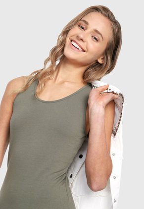 Vestido Verde Oliva Active