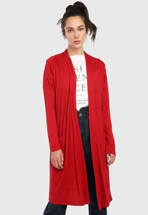 Cárdigan Rojo Active