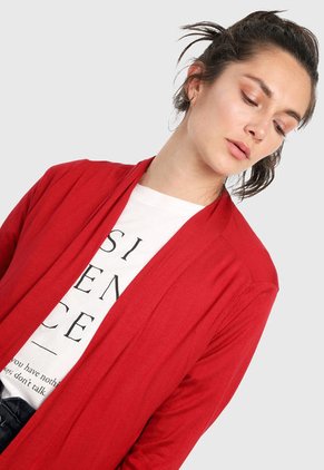 Cárdigan Rojo Active