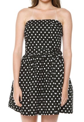 Vestido Negro-Blanco Active