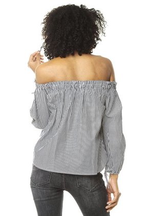 Blusa Blanca-Negra Active