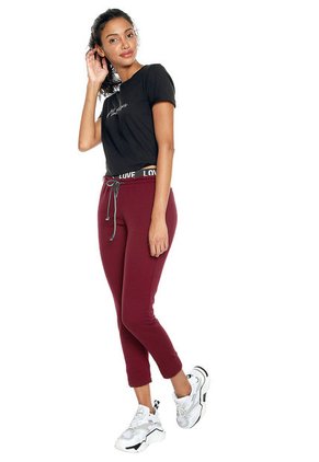 Pantalón Vinotinto-Negro Active