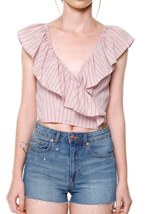 Blusa Palo Rosa-Negro Active