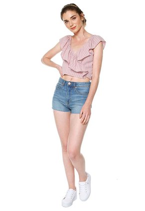 Blusa Palo Rosa-Negro Active