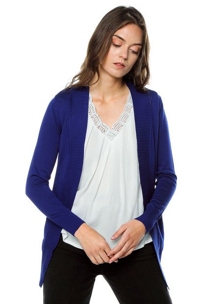 cardigan azul royal