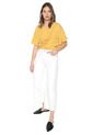 Blusa Amarillo-Blanco Active de Active