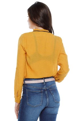 Blusa Mostaza Active