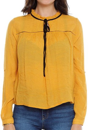 Blusa Mostaza Active