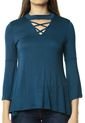 Blusa Azul Turquesa Active de Active