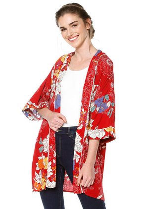 Kimono Rojo-Multicolor Active