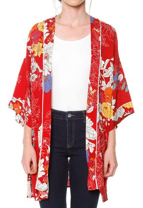 Kimono Rojo-Multicolor Active
