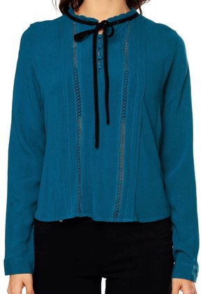 Blusa Azul Petróleo Active