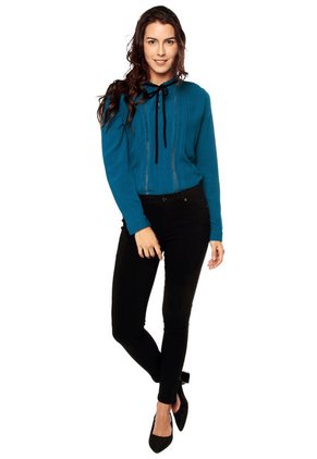 Blusa Azul Petróleo Active