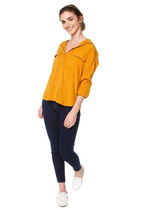 Camisa Mostaza Active