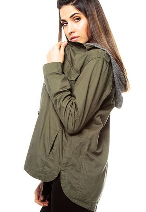 Chaqueta Verde Militar Active