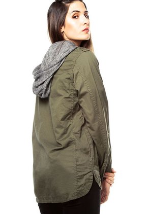 Chaqueta Verde Militar Active