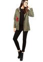 Chaqueta Verde Militar Active de Active