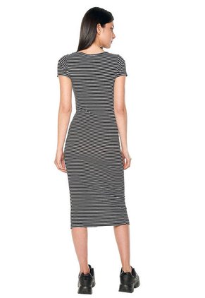 Vestido Negro-Blanco Active