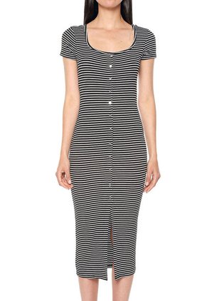 Vestido Negro-Blanco Active