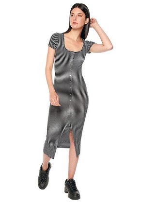 Vestido Negro-Blanco Active