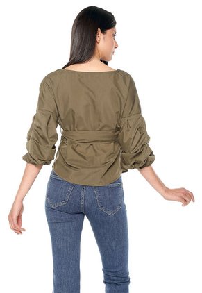 Blusa Verde Oliva Active