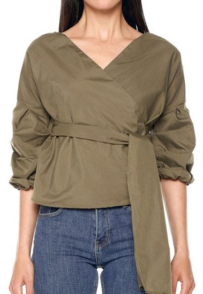 Blusa Verde Oliva Active