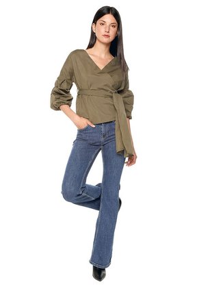 Blusa Verde Oliva Active