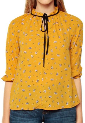 Blusa Mostaza Active