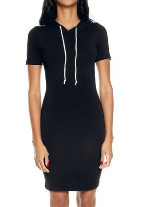 Vestido Negro-Blanco Active