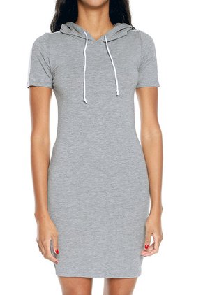 Vestido Gris-Blanco Active