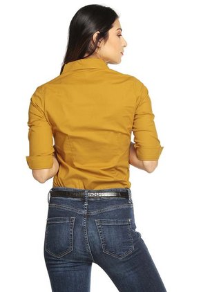 Camisa Mostaza Active