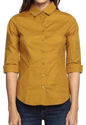 Camisa Mostaza Active