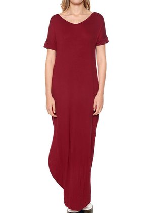 Vestido Vinotinto Active